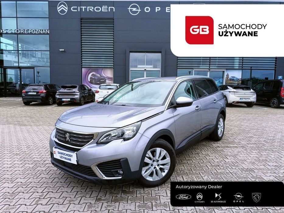 Peugeot 5008 1.6 HDi 120KM Active+ Automat Bezwypadkowy, 7 osobowy