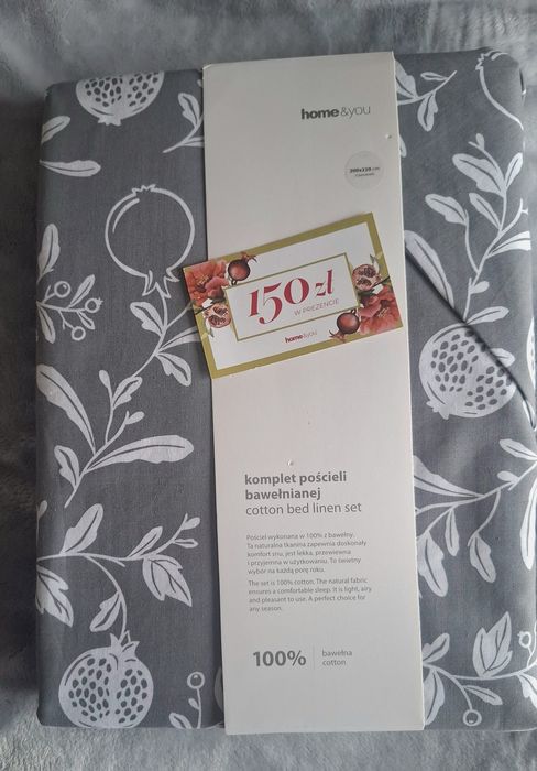 Pościel bawełna home&you r.200x220+gratis