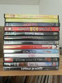 Dvds originais, vários géneros (3 € cada)