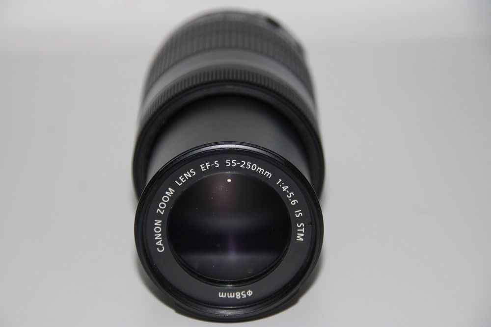 Lente canon 55 250mm