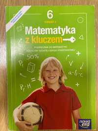 MATEMATYKA Z KLUCZEM, część 1 i 2, podręczniki do klasy 6