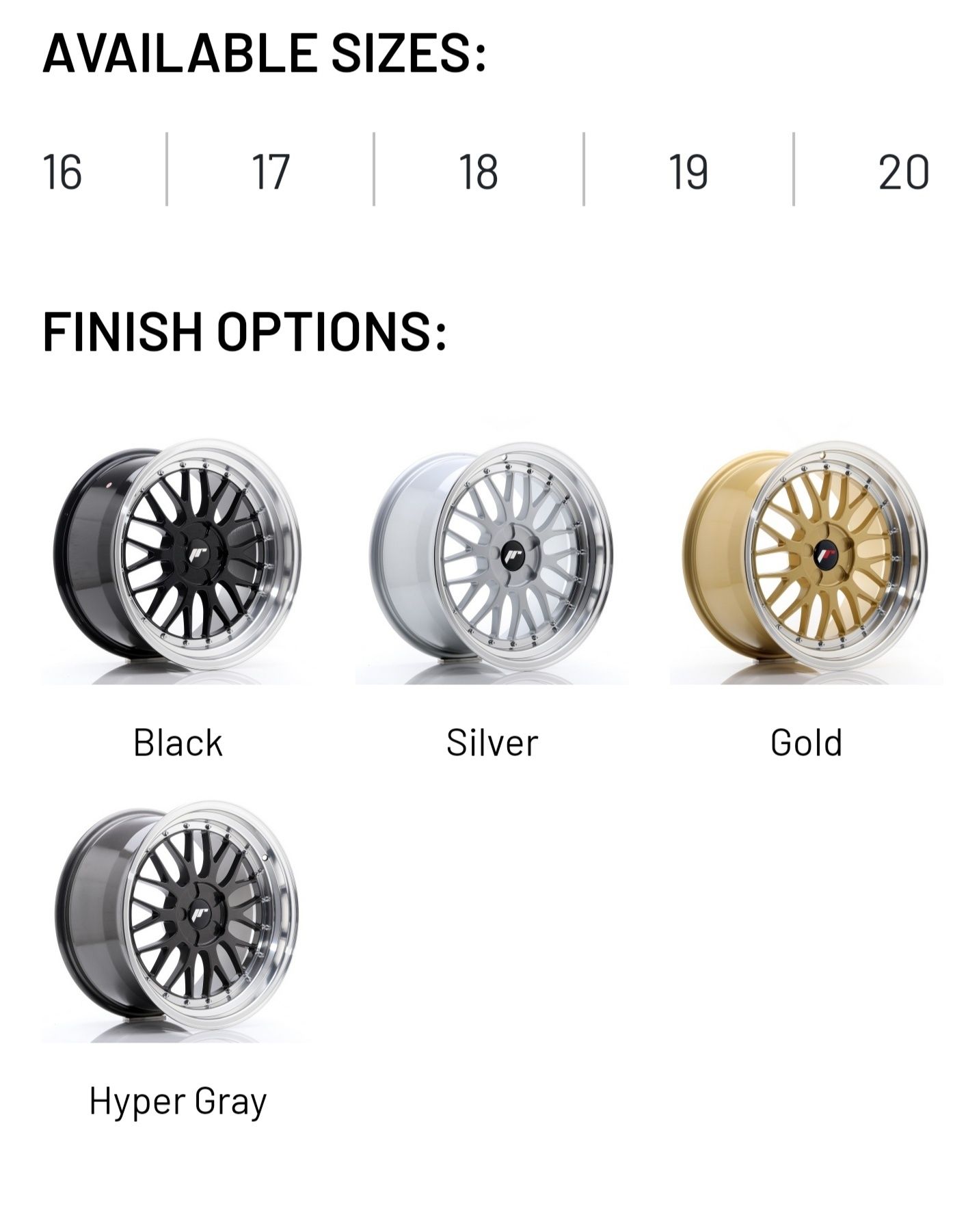 Japan Racing Wheels Jr-23