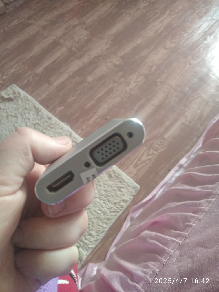 Перехідник Type-C*HDMI+VGA