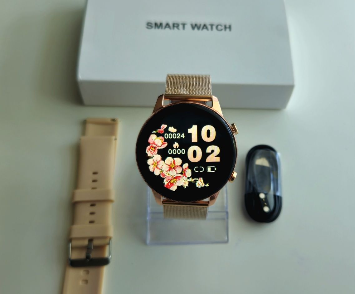 Styl , Funkcjonalność i Elegancja - Smartwatch Damski Zegarek