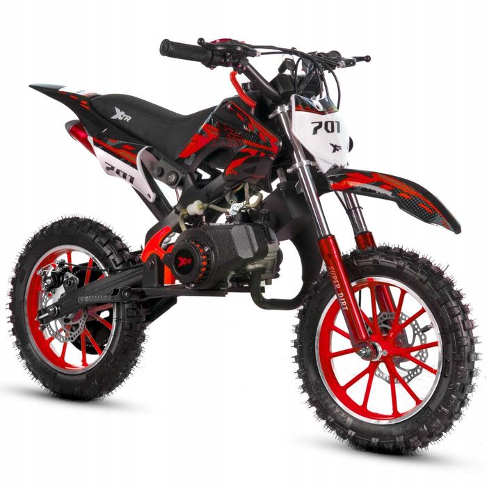 Mini cross cros kros 49 cc 50 cm3 spalinowy 701 A rozrusznik wysyłka