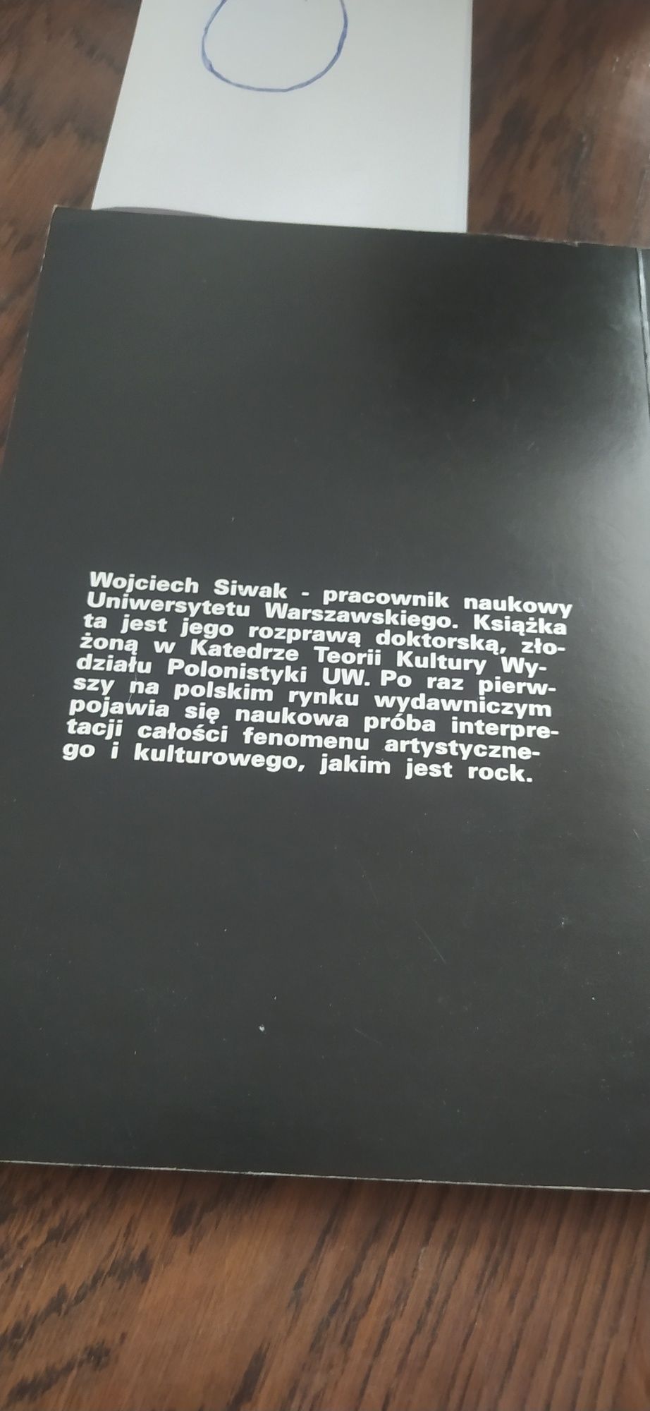 Estetyka Rocka Wojciech Siwak