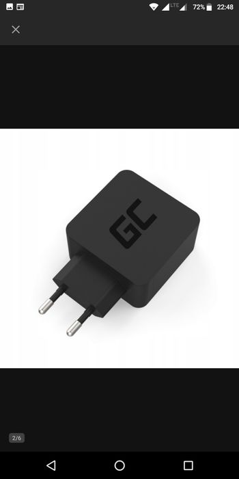 Ładowarka Green Cell  sieciowa USB-C 18W PD super szybka