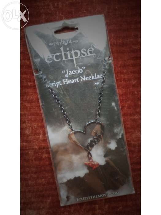 Twilight Eclipse - colar Jacob - novo selado