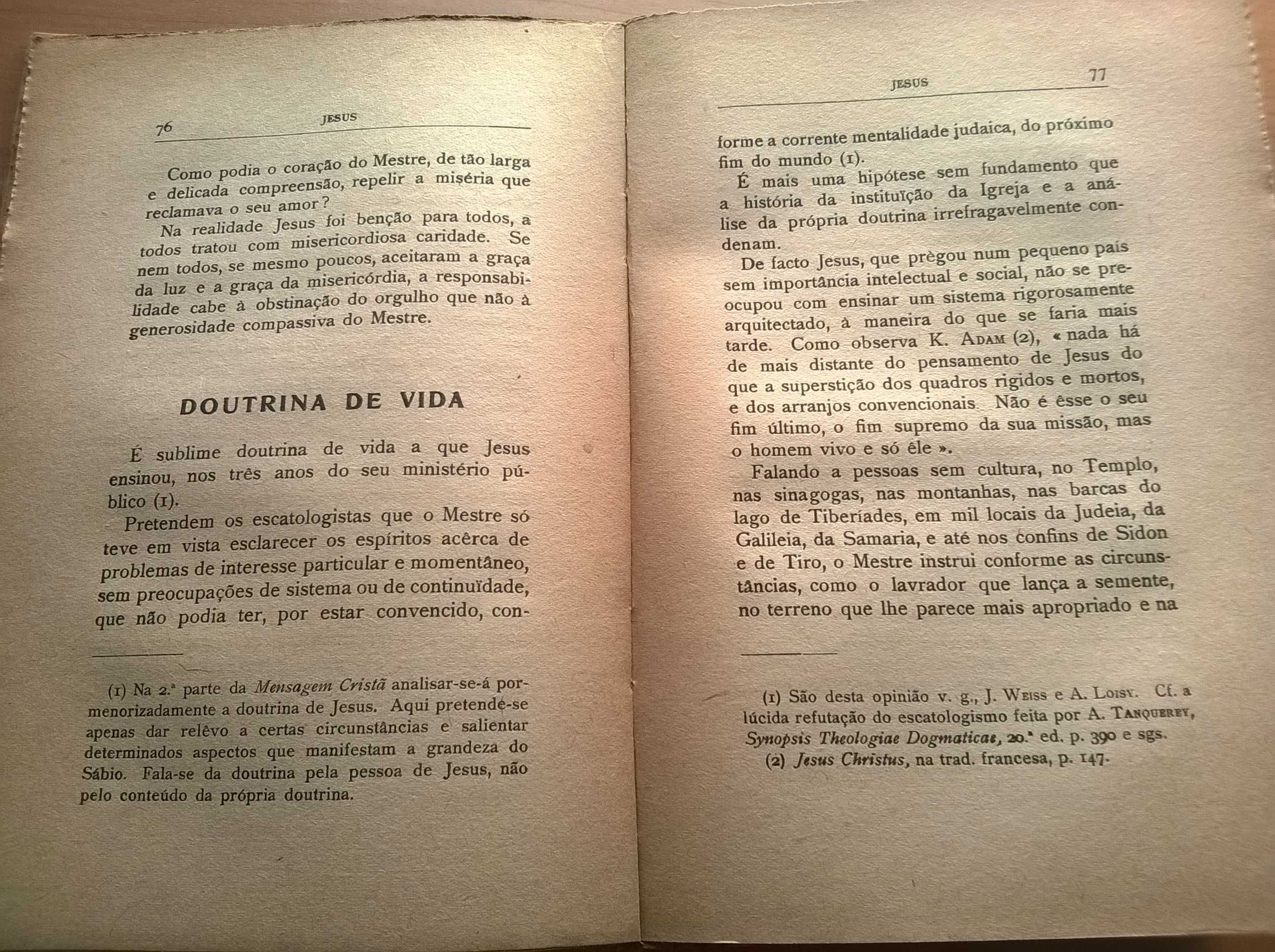 Mensagem Cristã JESUS - M. Trindade Salgueiro