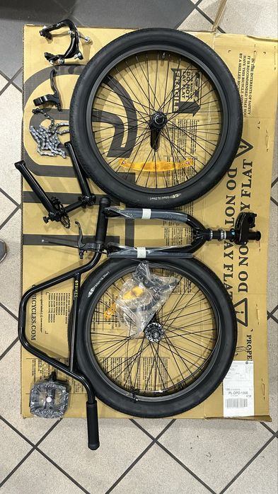 Części do BMX bez ramy, suportu i siodełka