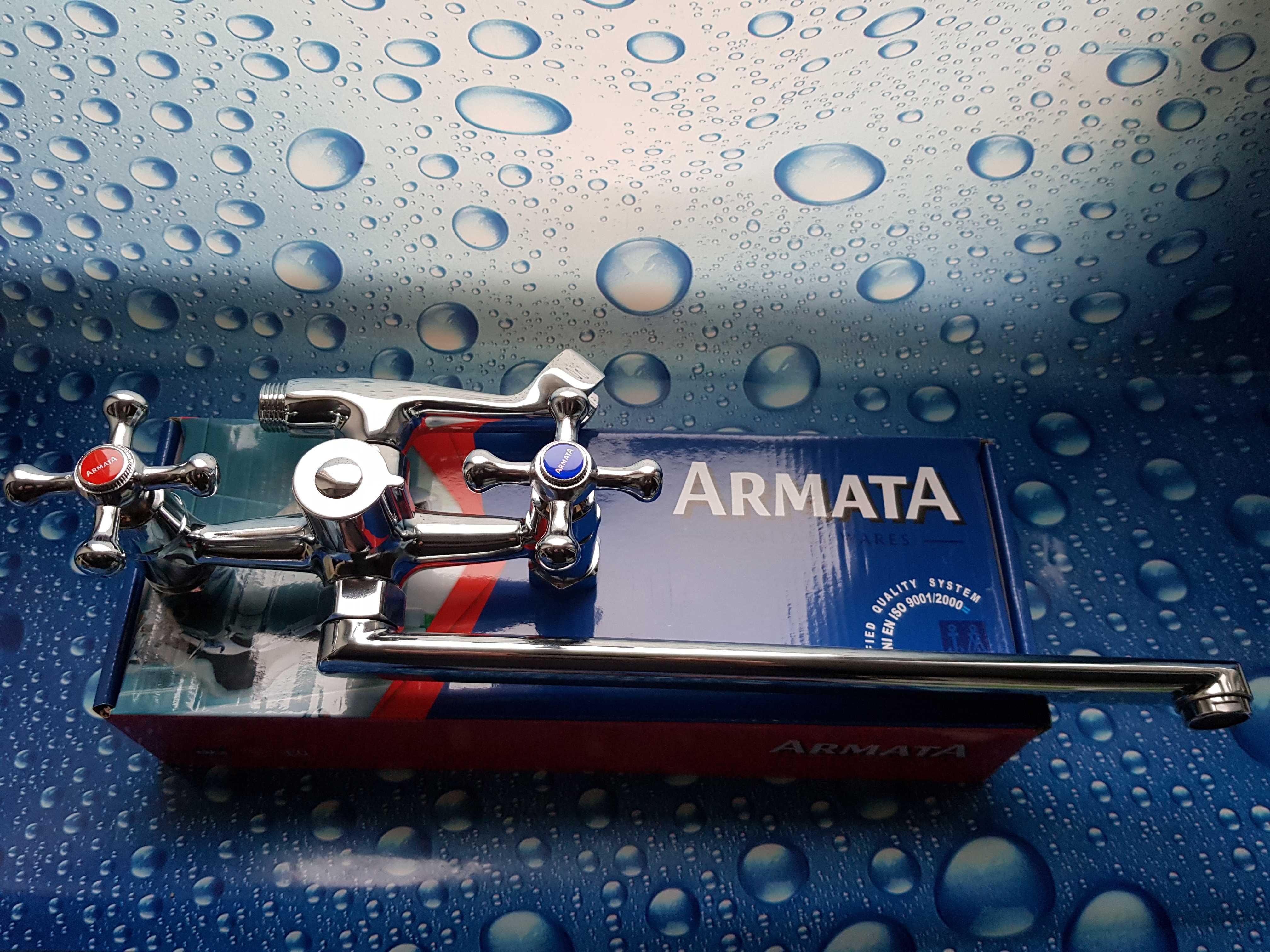 Смеситель змішувач для ванны Armata 140 Euro