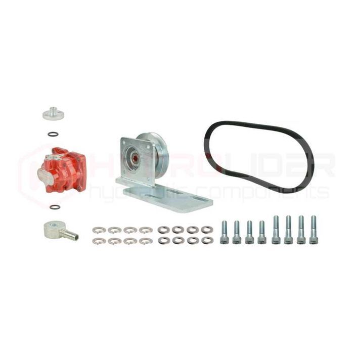 Napęd kompletny wspomagania T-25 z koła pasowego (w miejsce sprężarki)