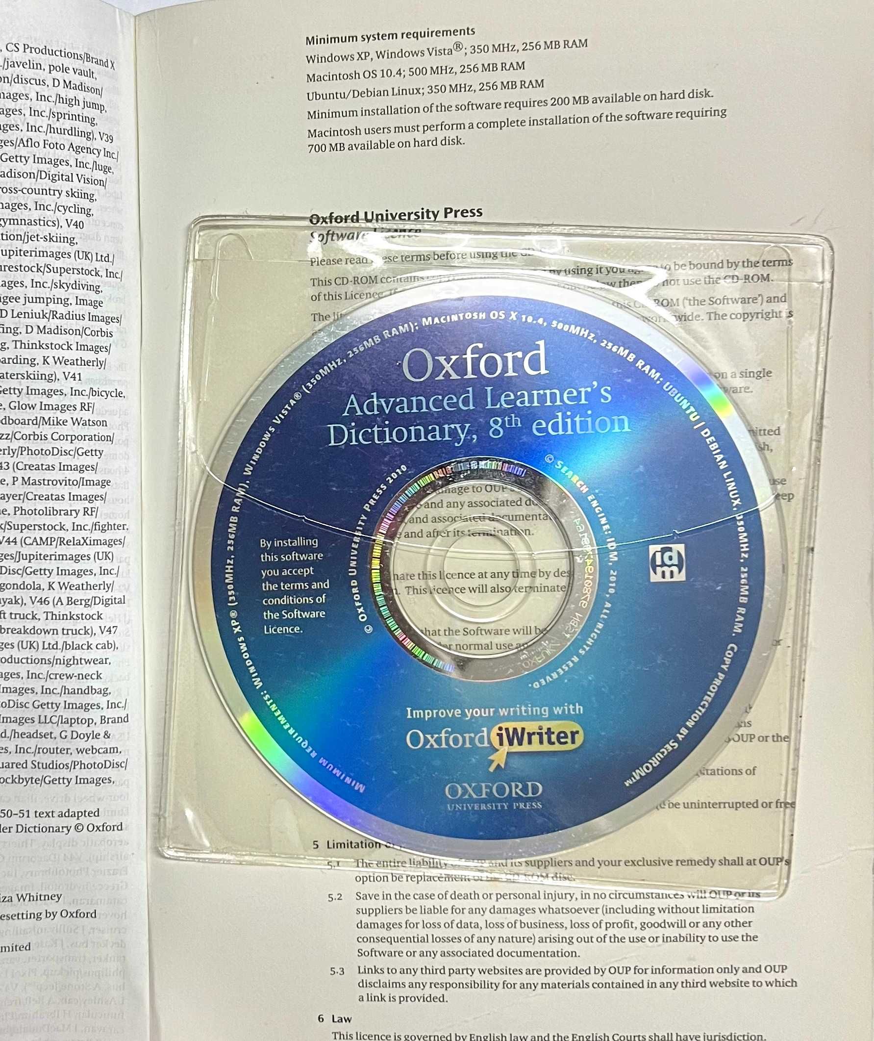 Dicionário Inglês Oxford