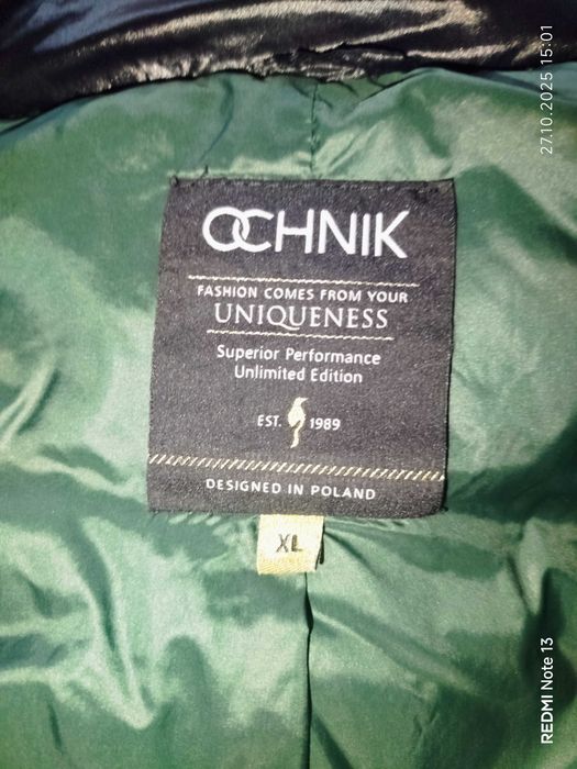Ochnik kurtka damska pikowana XL