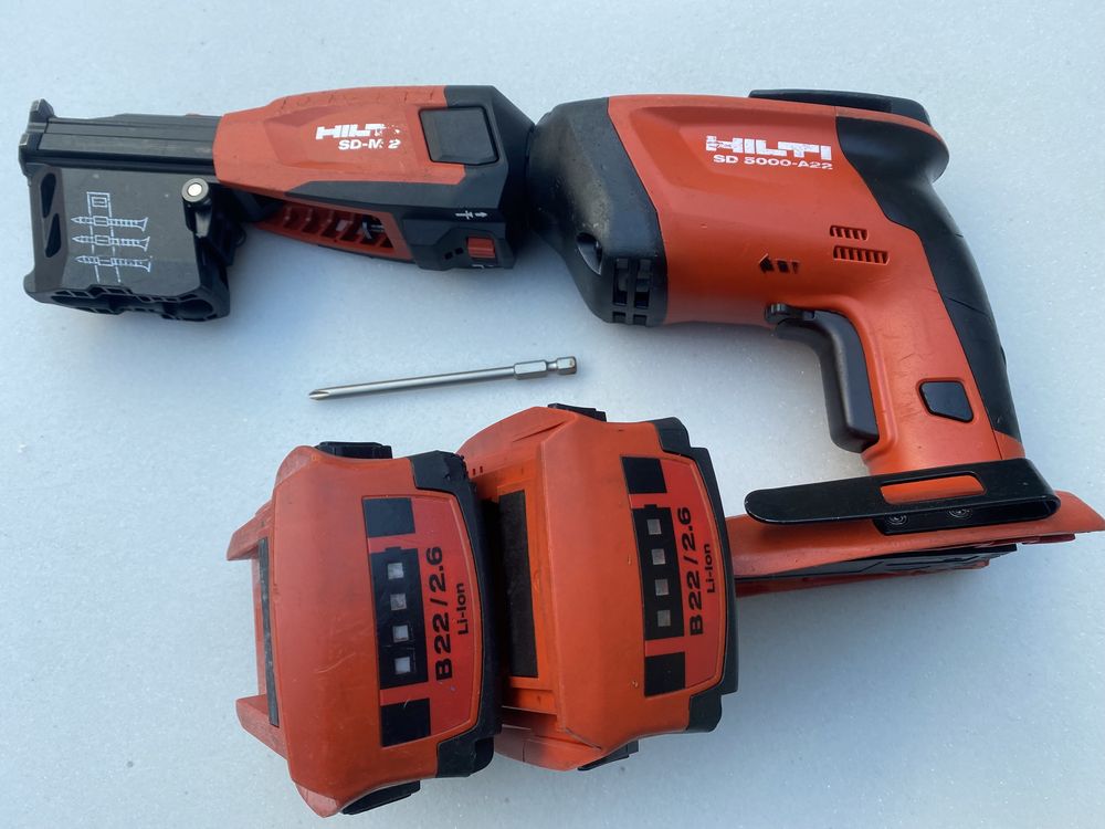 HILTI SD 5000-A22 wkrętarka do płyt gipsowo-karto