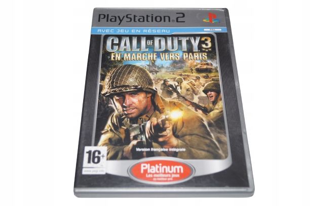 Gra Call Of Duty 3 Francuska Wersja (Ps2)
