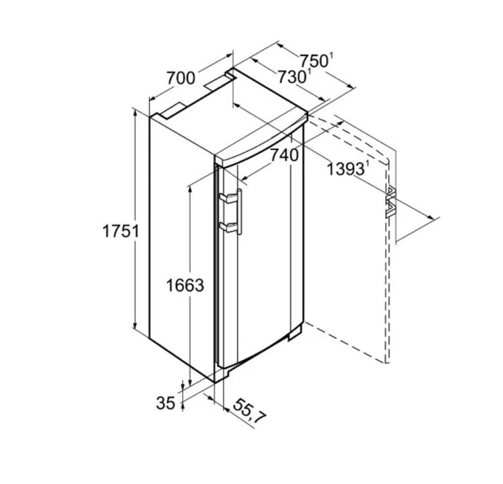 Продам морозильную камеру Liebherr G 3513