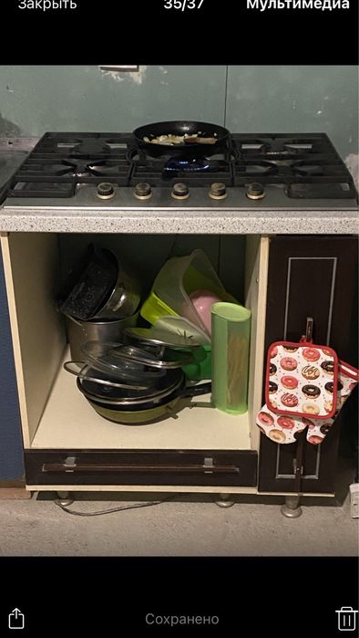 Тумбочка під варочну плику з духовкою Без варочноі поверні, суто тумба