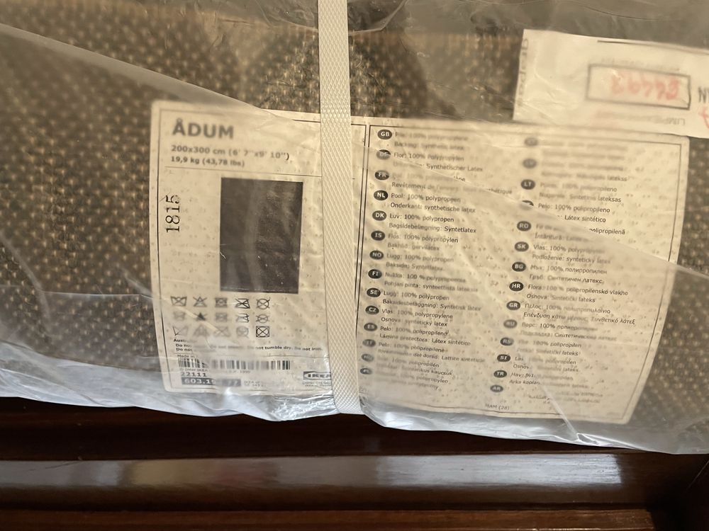 Tapete adum ikea 2mx3m