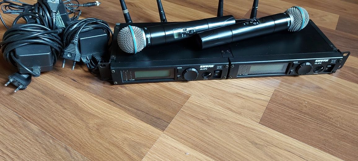 Радіомікрофони shure ulpx24D shure beta58A