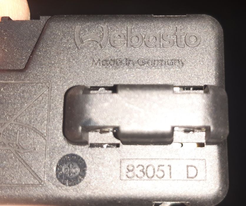 Regulator Webasto sterowanie włącznik 12/24V.