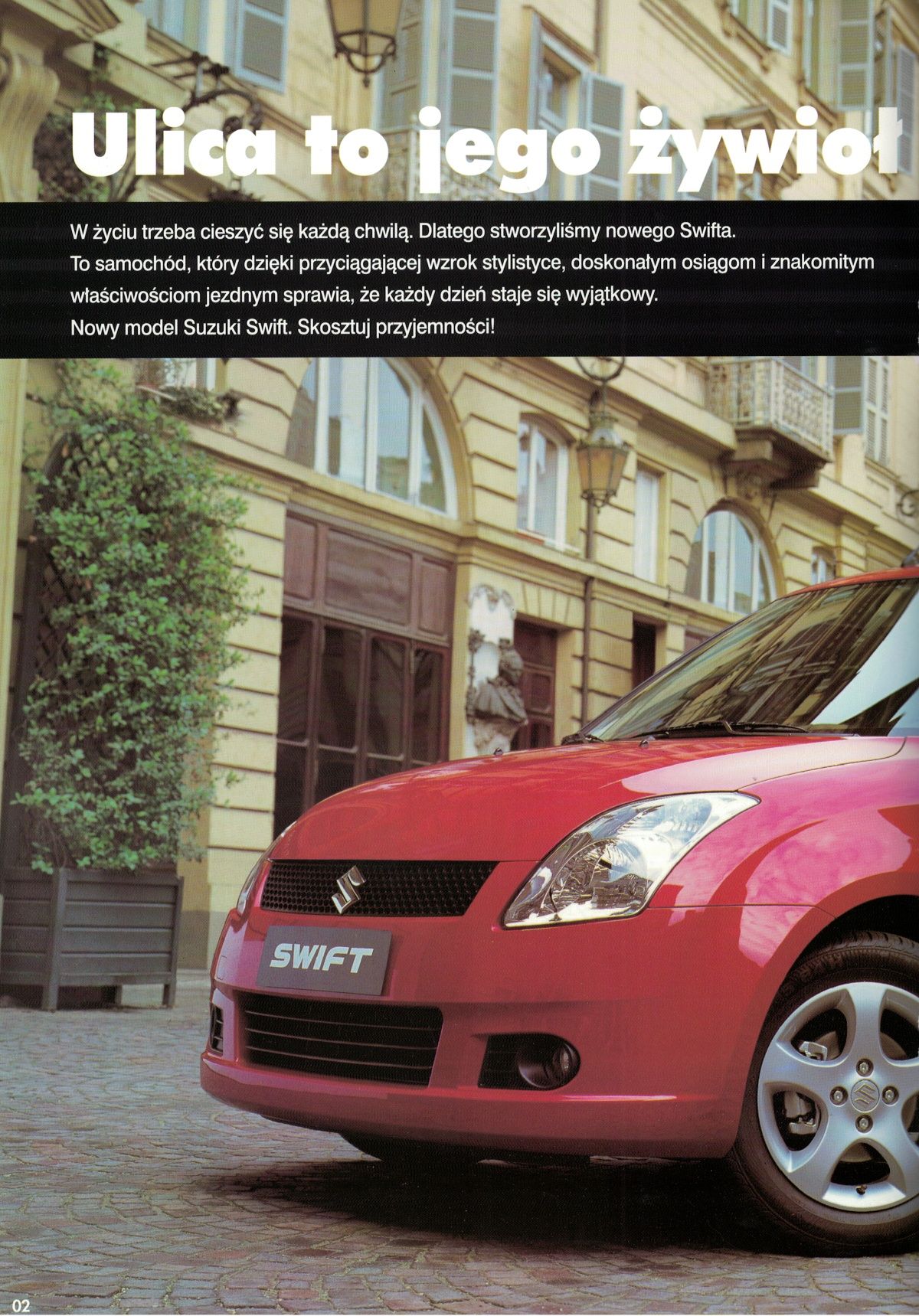 Suzuki swift prospekt/ katalog