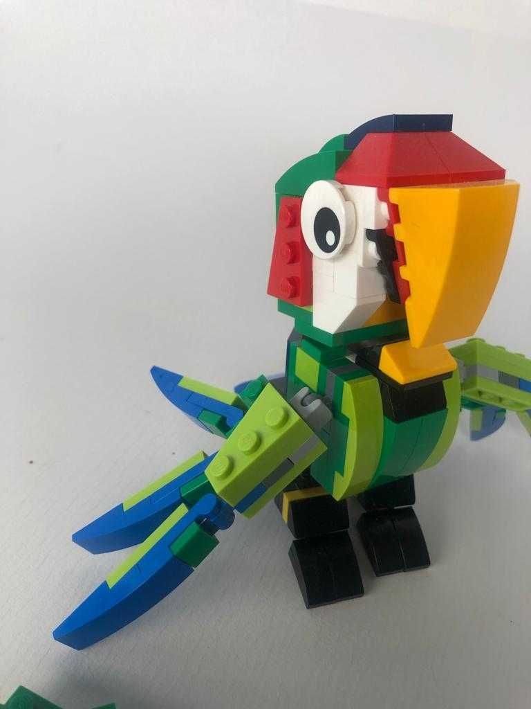 Lego 31031 papuga zwierzęta