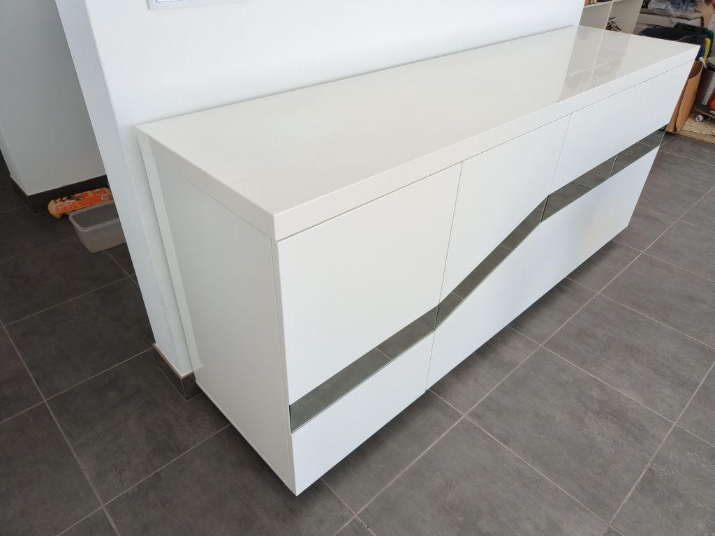 Móvel Aparador + Mesa Sala Jantar Extensível