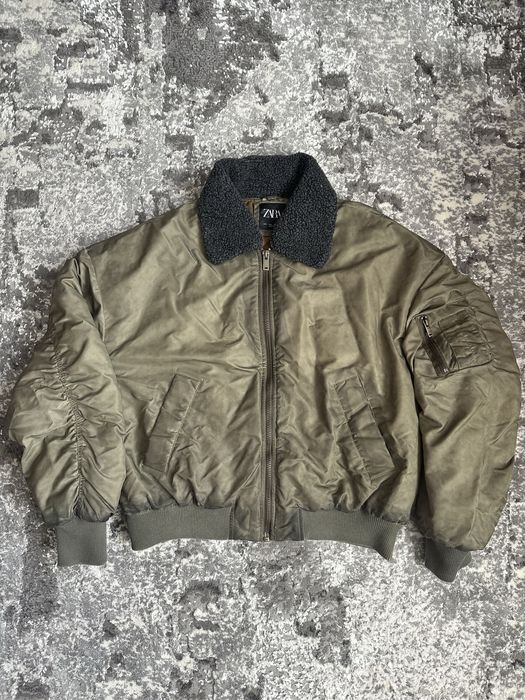 Zara бомбер MA-1 Faded