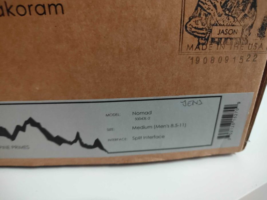 Wiązania splitboardowe Karakoram Nomad rozmiar M splitboard snowboard