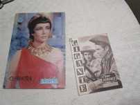 Revistas antigas com Elizabeth Taylor na capa