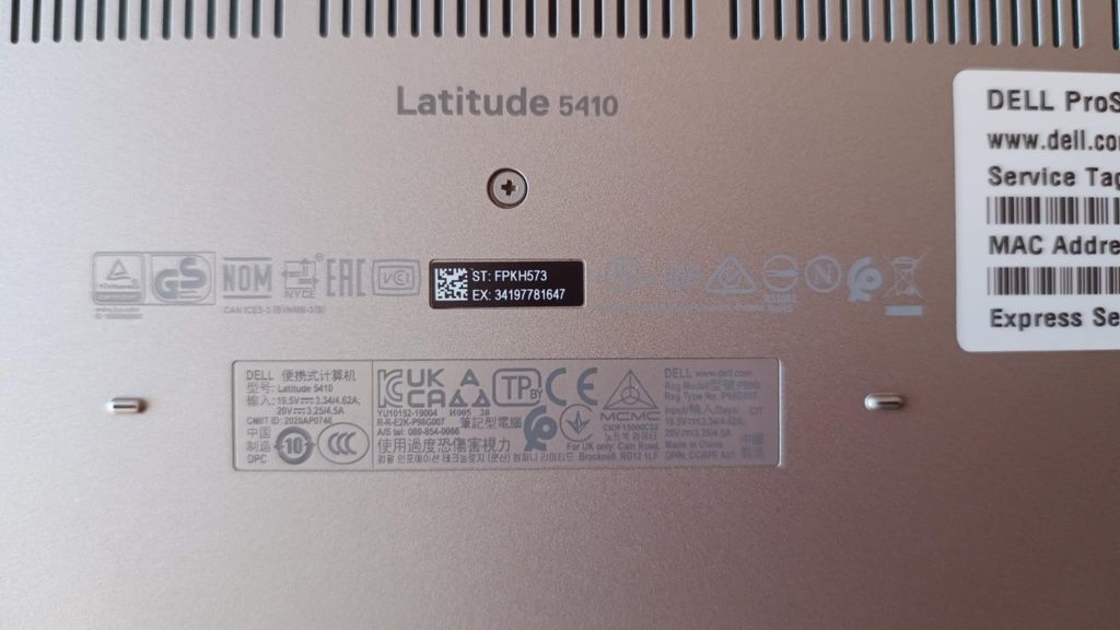 Laptop Dell Latitude 5410