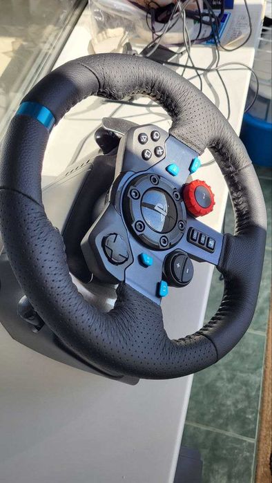 Ігрове Кермо Logitech G29 Racing for PS4/PS5 та PC (чорний) + гарантія