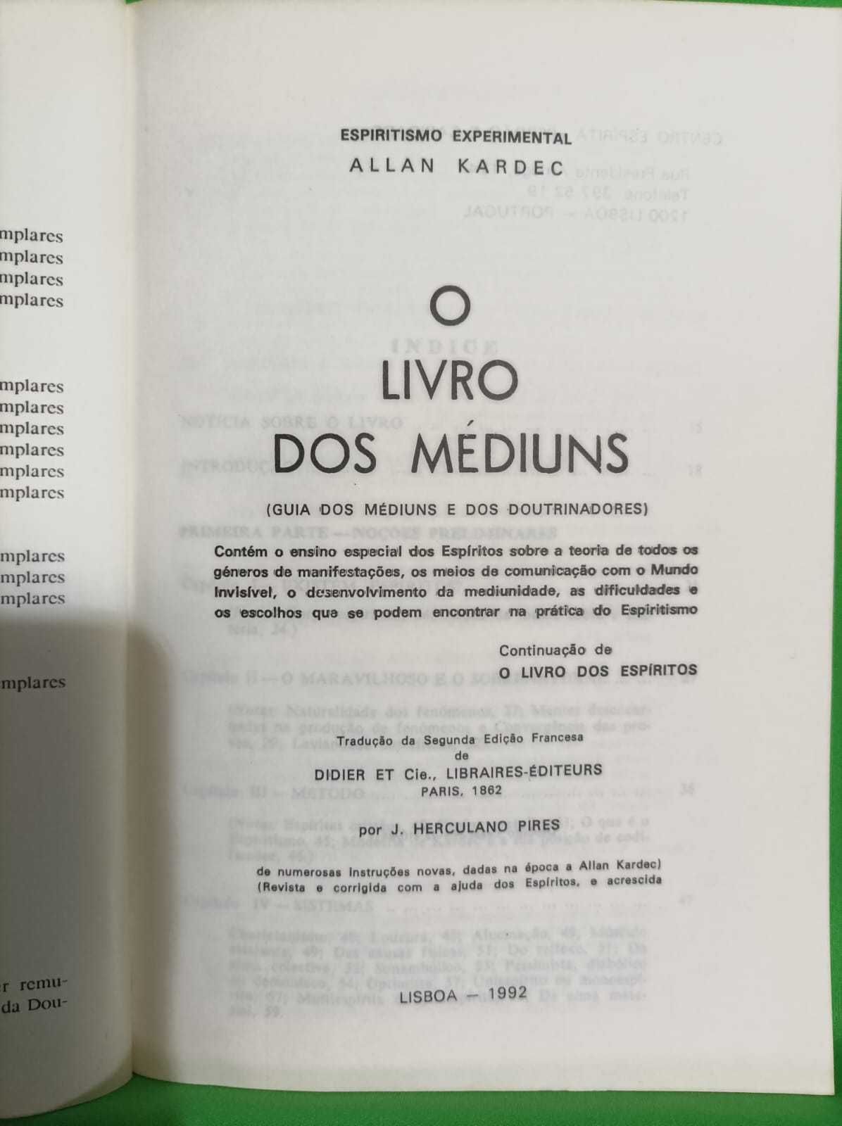 O Livro dos Médiuns