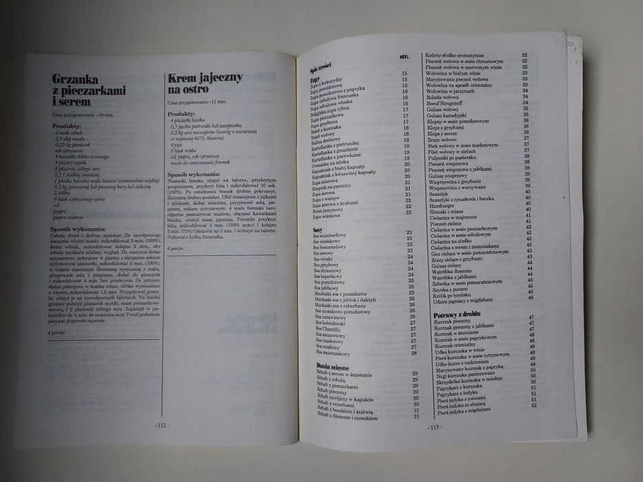 300 potraw z kuchenki mikrofalowej - stan bardzo dobry