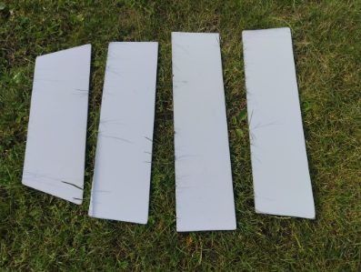 Ponton wędkarski Hercules razem z silnikiem elektronicznym i z echoson