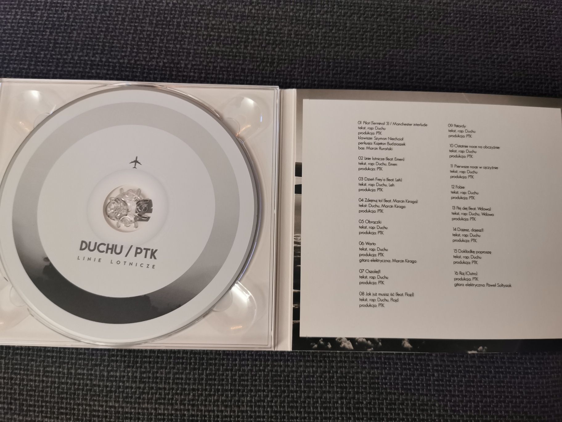 Płyta CD Duchu PTK Linie Lotnicze
