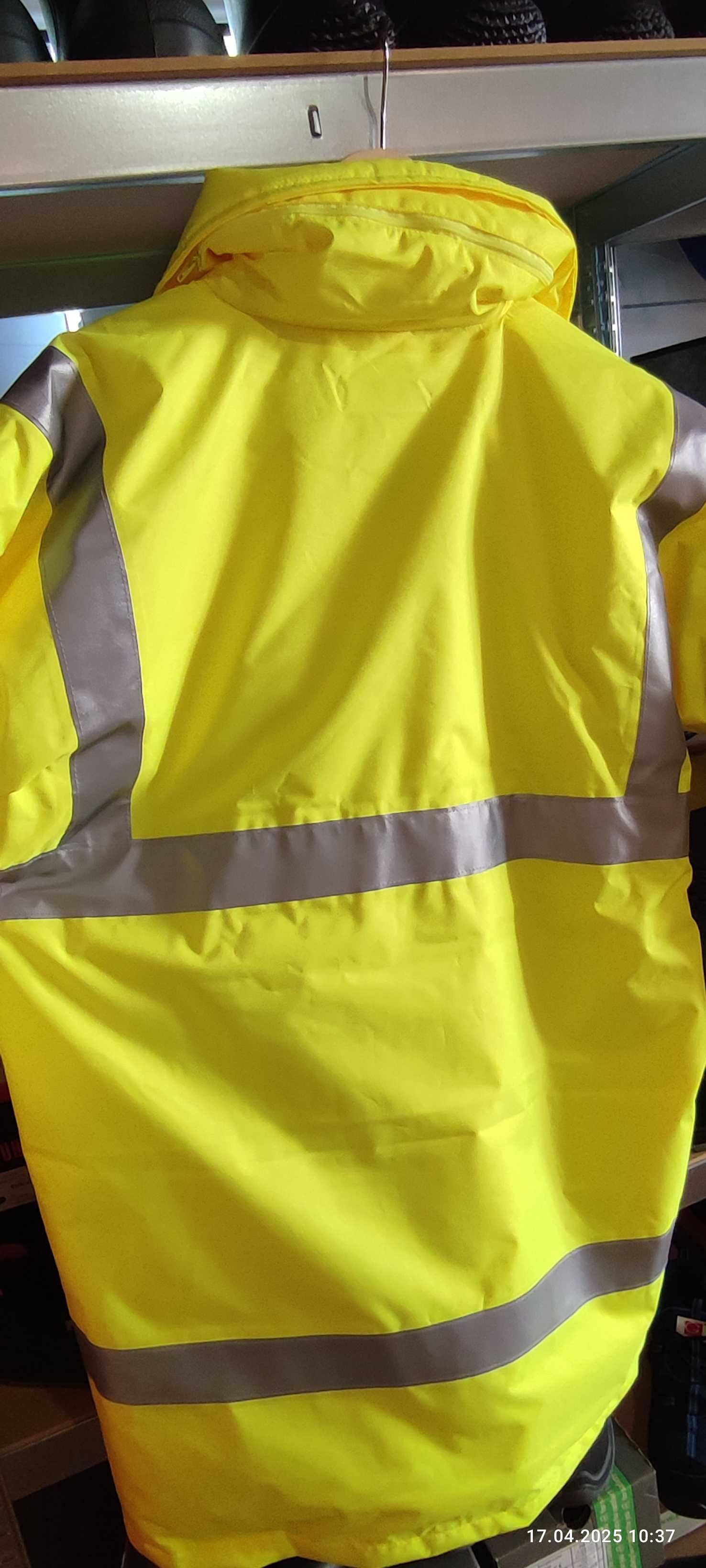 Kurtka do pracy odblaskowa Result Safe Guard żółta odblaskowa M
