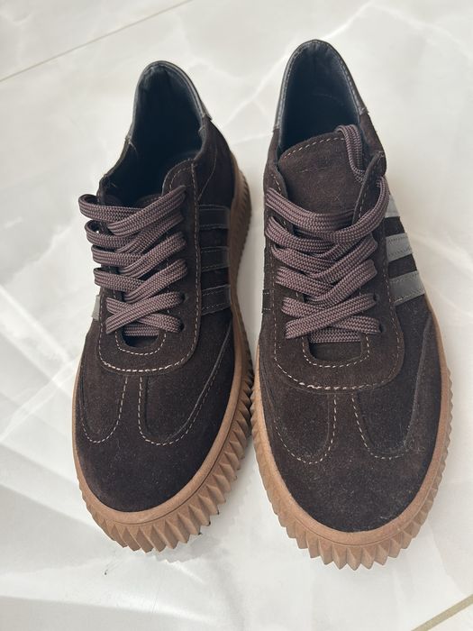 Кеди з натуральної шкіри