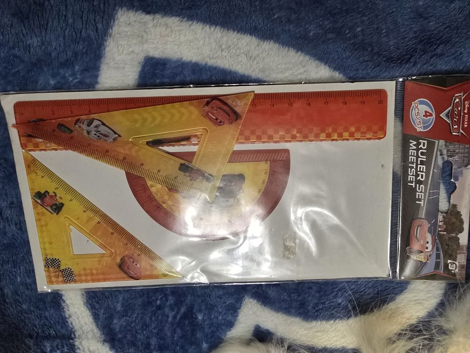 Zestaw linijek  4 sztuki