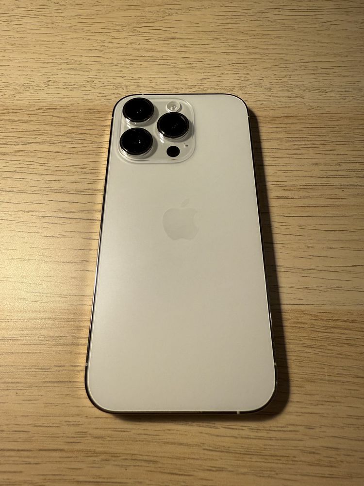 Iphone 14 pro, branco, usado 128gb