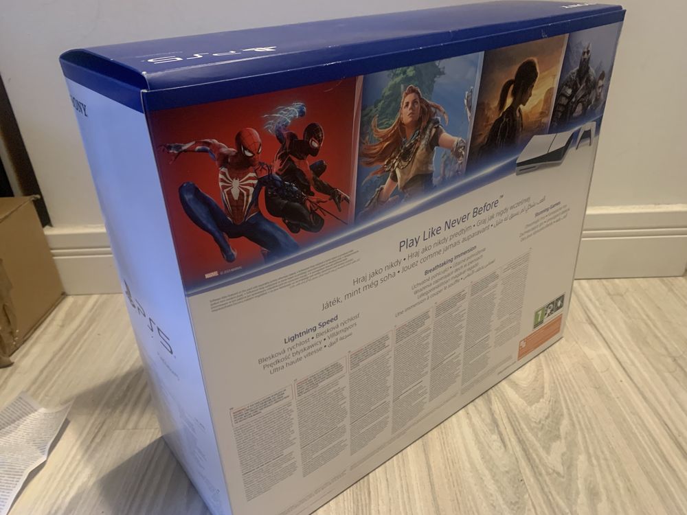 Playstation 5 Slim styczen 2024 gwarancja zestaw