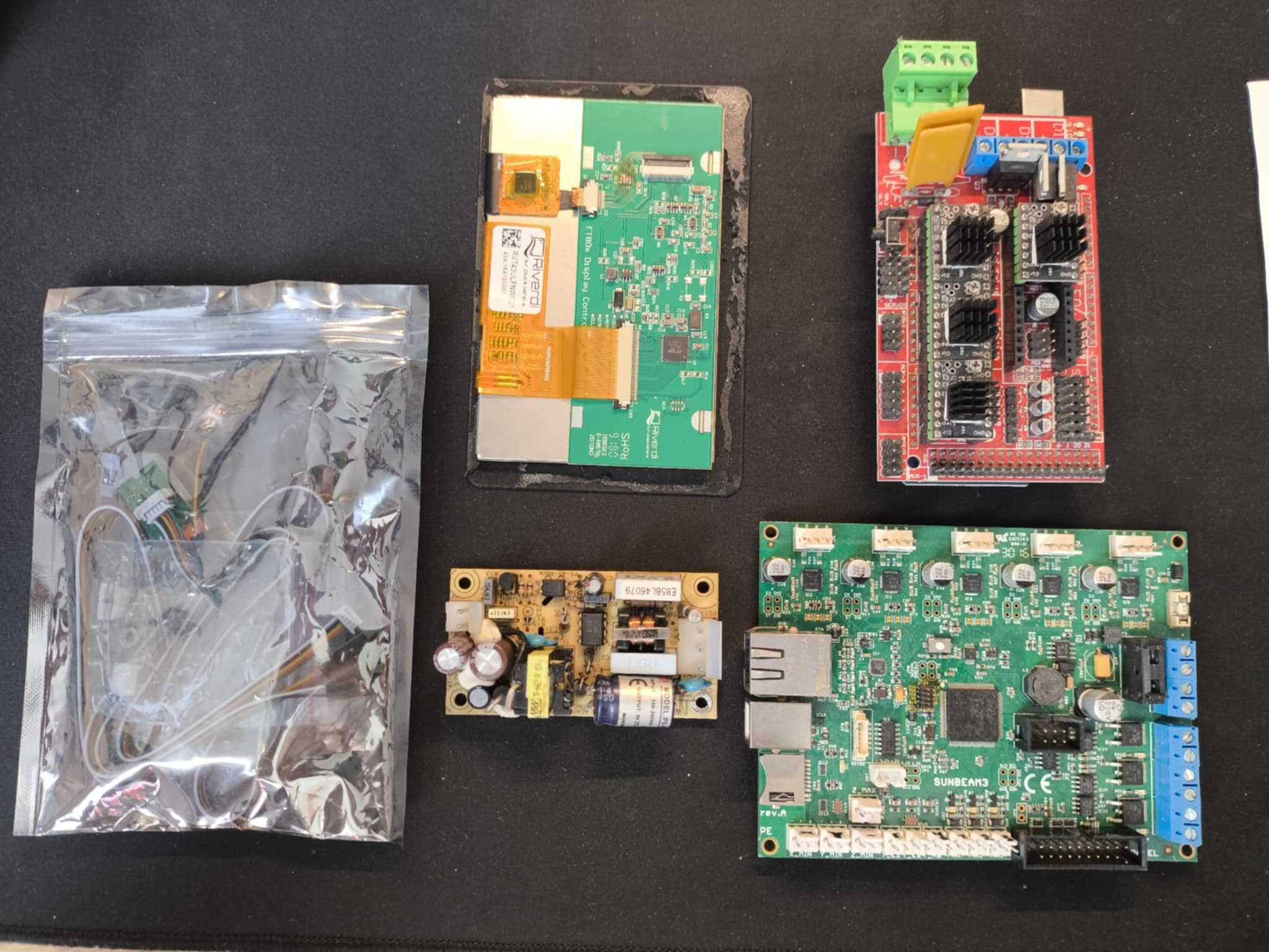 Drukarka 3D HBOT F300  + mody: SKR Mini E3 V3, ekran BTT
