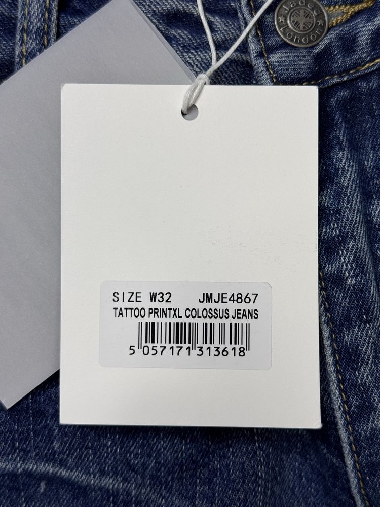 Штани Jaded London Light Wash Blade 26-36 XL Colossus Jeans