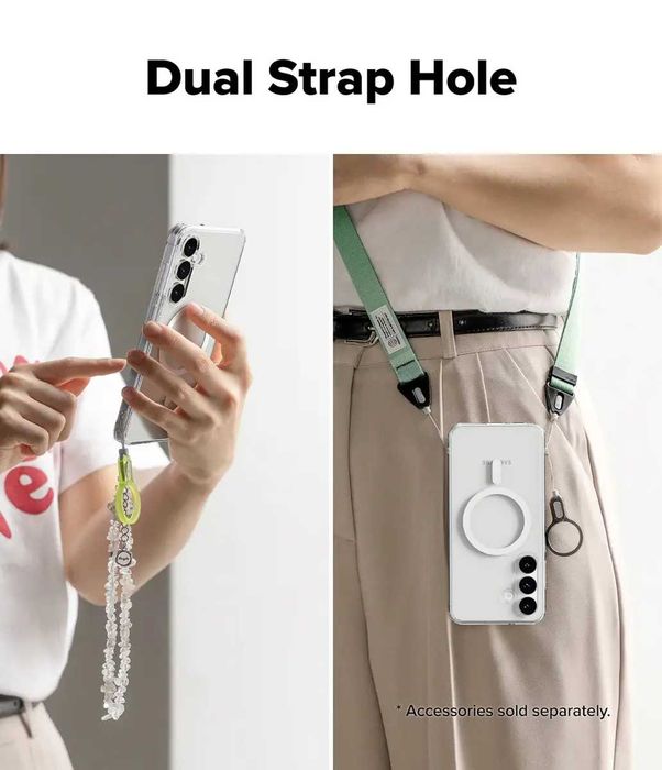 Чехол Ringke Fusion Magnetic для Samsung Galaxy S25 FE Clear