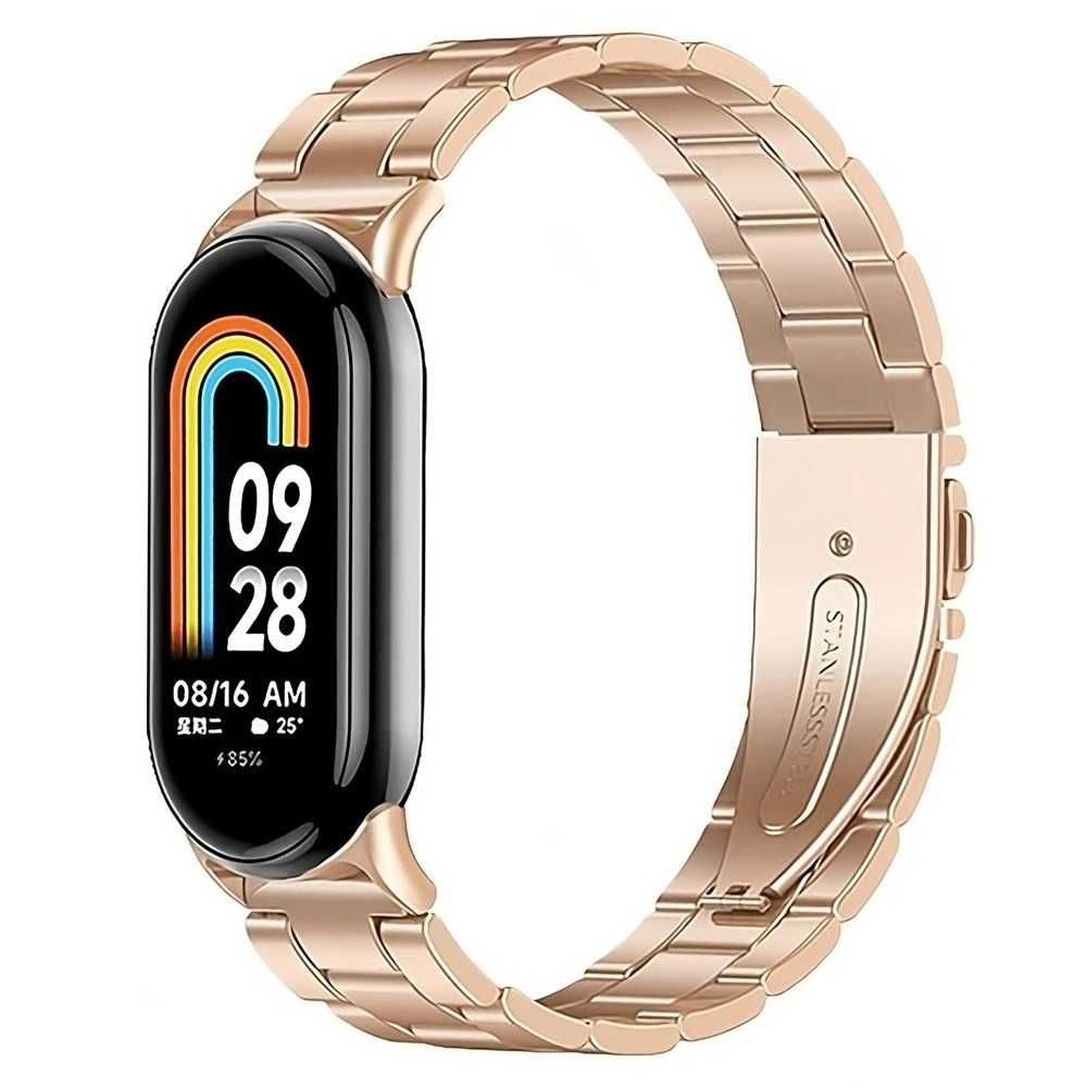Ремінець металевий для фітнес-браслету Xiaomi Mi Band 8 і 9