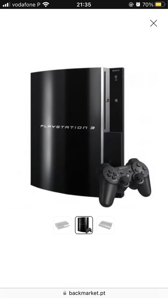 PlayStation 3 com garantia pelo menos de 1 ano e meio