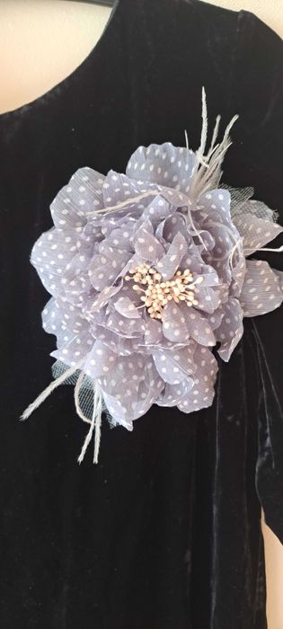 Broszka - kwiat, hand made