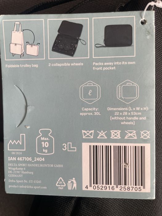 Wózek na zakupy, 30 l