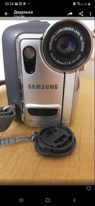 Видеокамера Самсунг в отличном рабочем состоянии